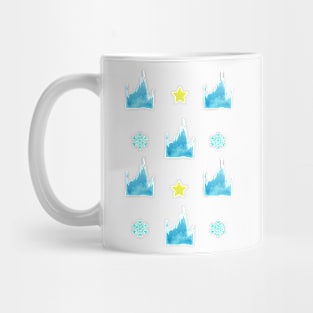 Pattern Inspired Silhouette Mug